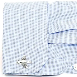Max Lang Sterling Duck Cufflinks