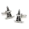 Max Lang Sterling Oil Derrick Cufflinks
