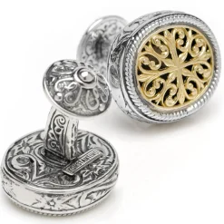 Konstantino Sterling Silver 18 karat Cufflinks