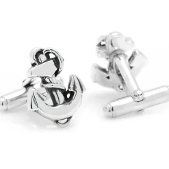 Max Lang Sterling Silver Anchor Cufflinks