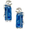 Deakin & Francis Sterling Silver Blue Golf Bag Cufflinks