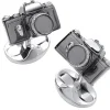 Deakin & Francis Sterling Silver Camera Cufflinks