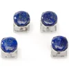 Ox and Bull Trading Co. Sterling Silver Classic Formal Lapis Studs