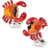 Deakin & Francis Sterling Silver Crab Cufflinks