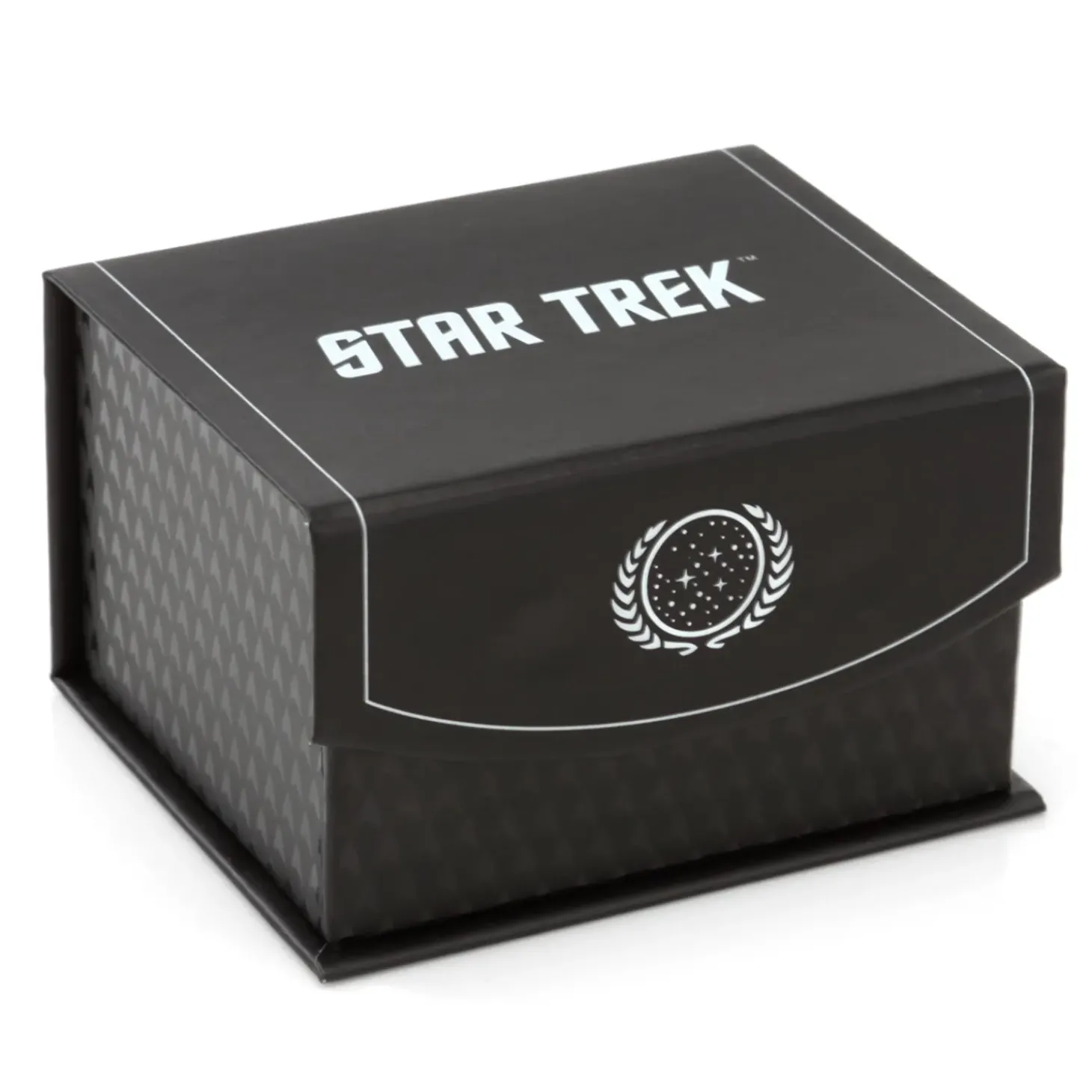 Star Trek Sterling Silver Cutout Delta Shield Tie Bar