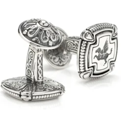 Konstantino Sterling Silver Pegasus Cufflinks