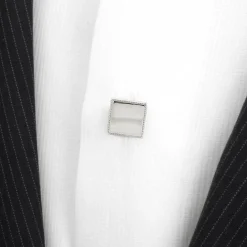 Ox and Bull Trading Co. Sterling Silver Rope Square Studs