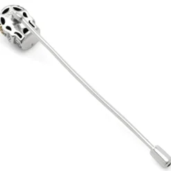 Ox and Bull Trading Co. Sterling Silver Skull Stick Pin