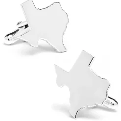 Max Lang Sterling Silver Texas Cufflinks