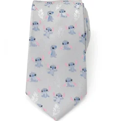 Disney Stitch Gray Men's Tie