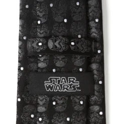 Star Wars Stormtrooper Black Dot Men's Tie