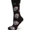 Cufflinks, Inc. Sugar Skull Black Socks