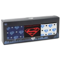 DC Comics Superman 3 Pair Sock Gift Set