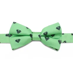 BOY DC Comics Superman Green Big Boys' Silk Bow Tie