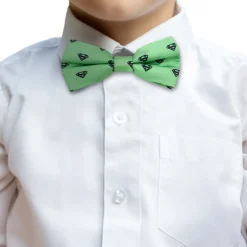 BOY DC Comics Superman Green Boys' Silk Bow Tie