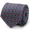 DC Comics Superman Shield Motif Gray Men's Tie