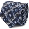 DC Comics Superman Shield Navy Plaid Mens Tie