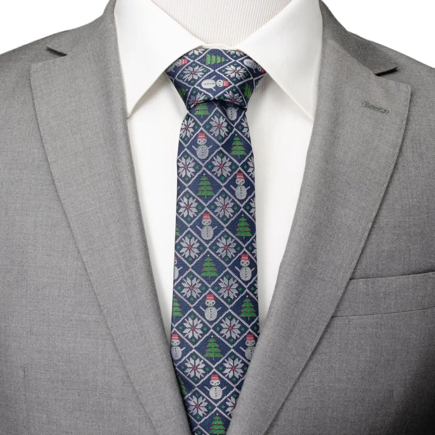 Cufflinks, Inc. Sweater Weather Blue Men's Tie