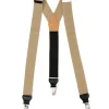 Ox and Bull Trading Co. Tan Clip Suspenders