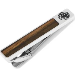 Game of Thrones Targaryen Inlaid Wood Tie Clip