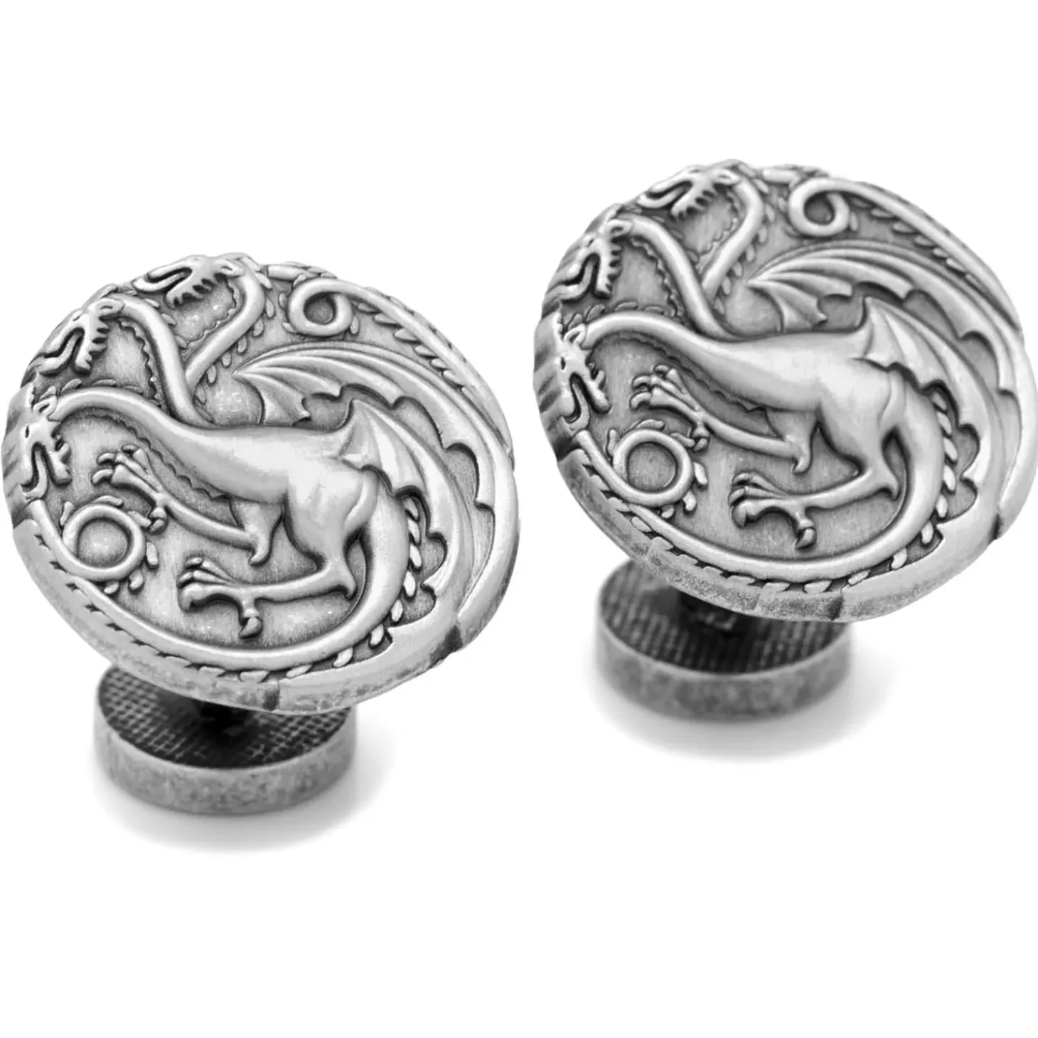 Game of Thrones Targaryen Three Headed Dragon Sigil Cufflinks