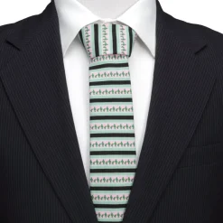 Cufflinks, Inc. Texas Cactus Stripe Sage Men’s Tie
