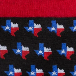 Cufflinks, Inc. Texas State Black Sock