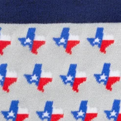 Cufflinks, Inc. Texas State Gray Sock
