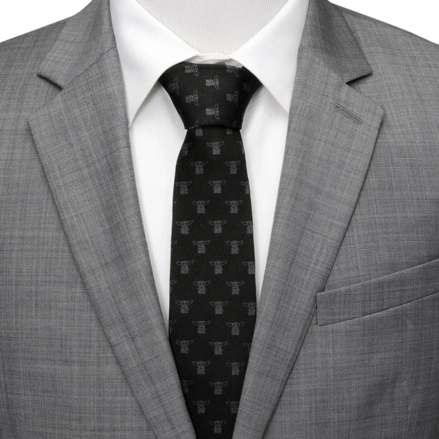 Star Wars The Child Black Men's Tie