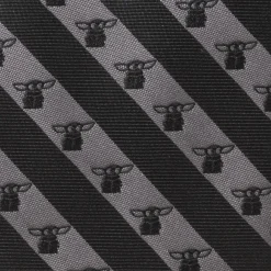 Star Wars The Child Charcoal Stripe Men's Tie