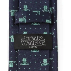 BOY Star Wars The Child Dotted Navy Boy's Tie