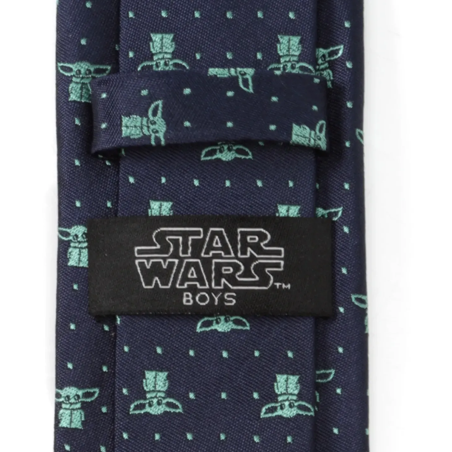 BOY Star Wars The Child Dotted Navy Boy's Tie