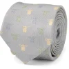 Star Wars The Child Grey Men's Tie