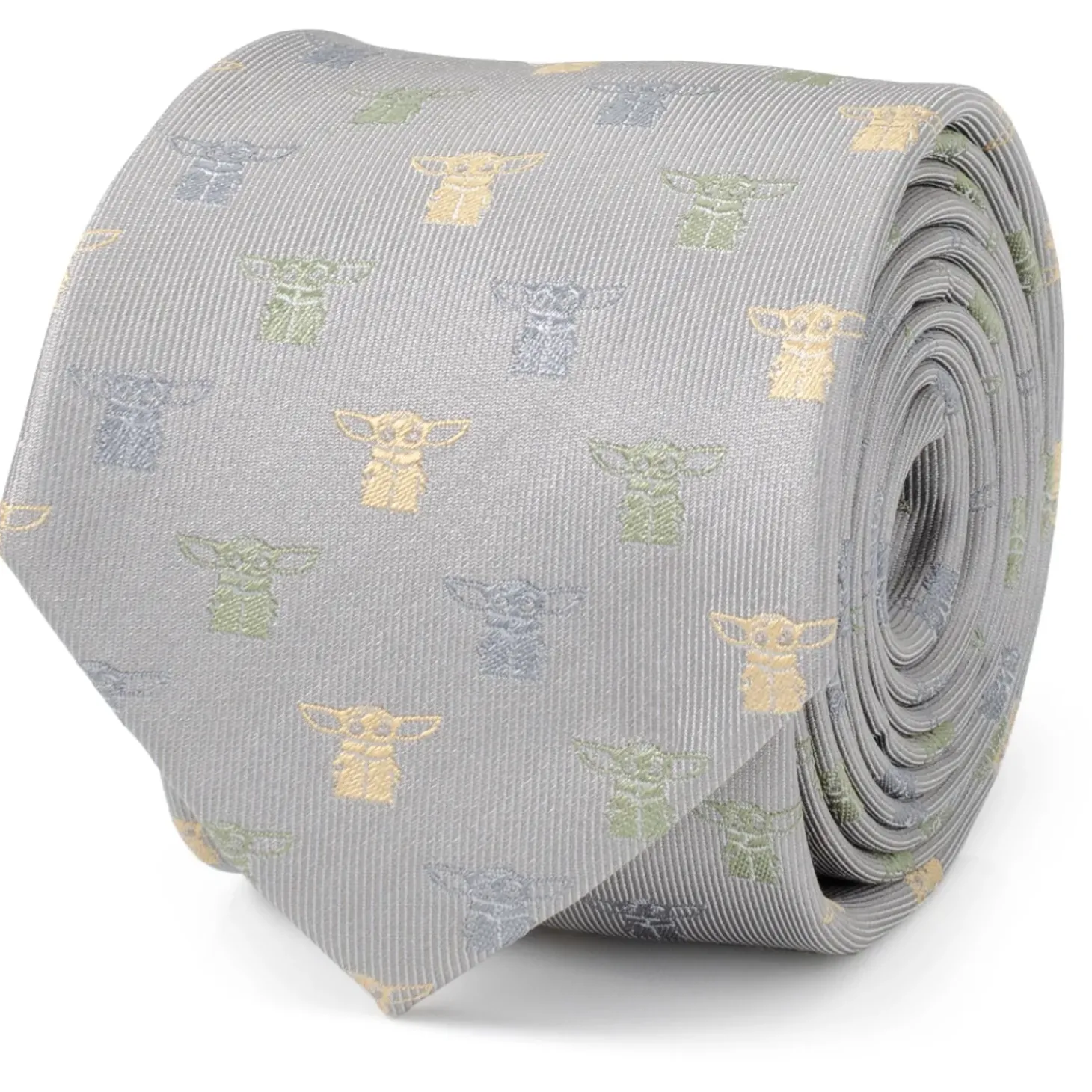 Star Wars The Child Grey Men's Tie