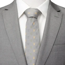 Star Wars The Child Grey Men's Tie