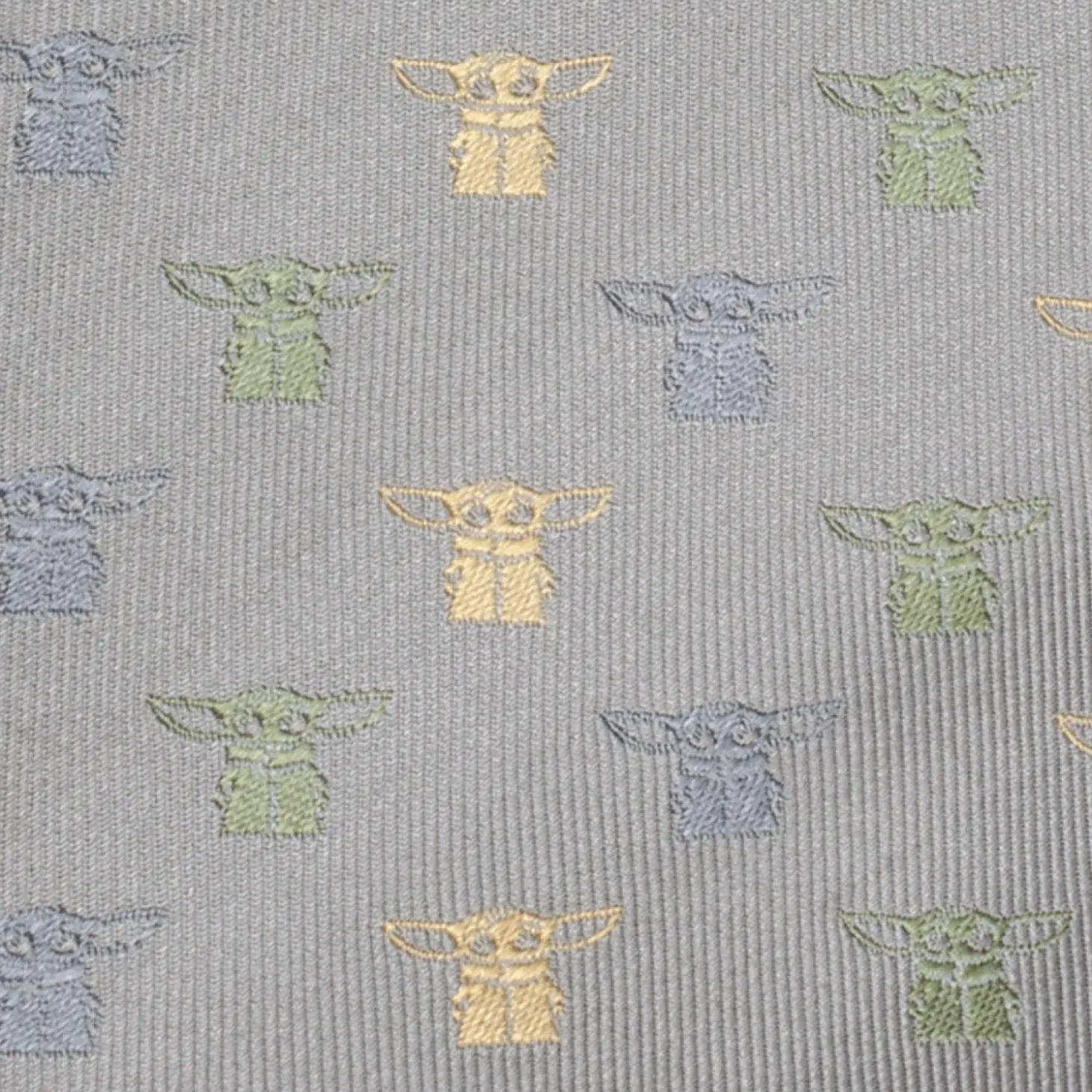 Star Wars The Child Grey Men's Tie