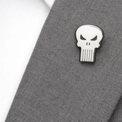 Marvel The Punisher Silver Lapel Pin
