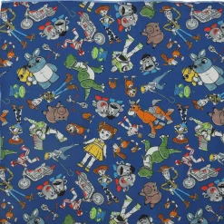 Disney Toy Story 4 Characters Blue Boy's Pocket Square