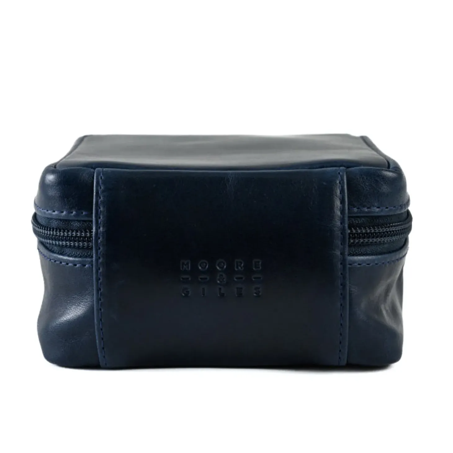 Moore & Giles TRAVEL POUCH LARGE MONT BLANC LARKSPUR