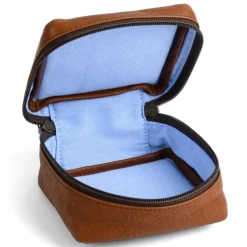 Moore & Giles TRAVEL POUCH LARGE SEVEN HILLS UMBER