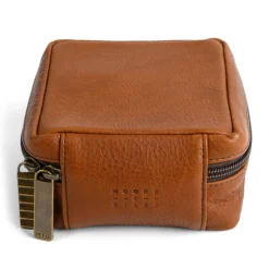Moore & Giles TRAVEL POUCH LARGE SEVEN HILLS UMBER