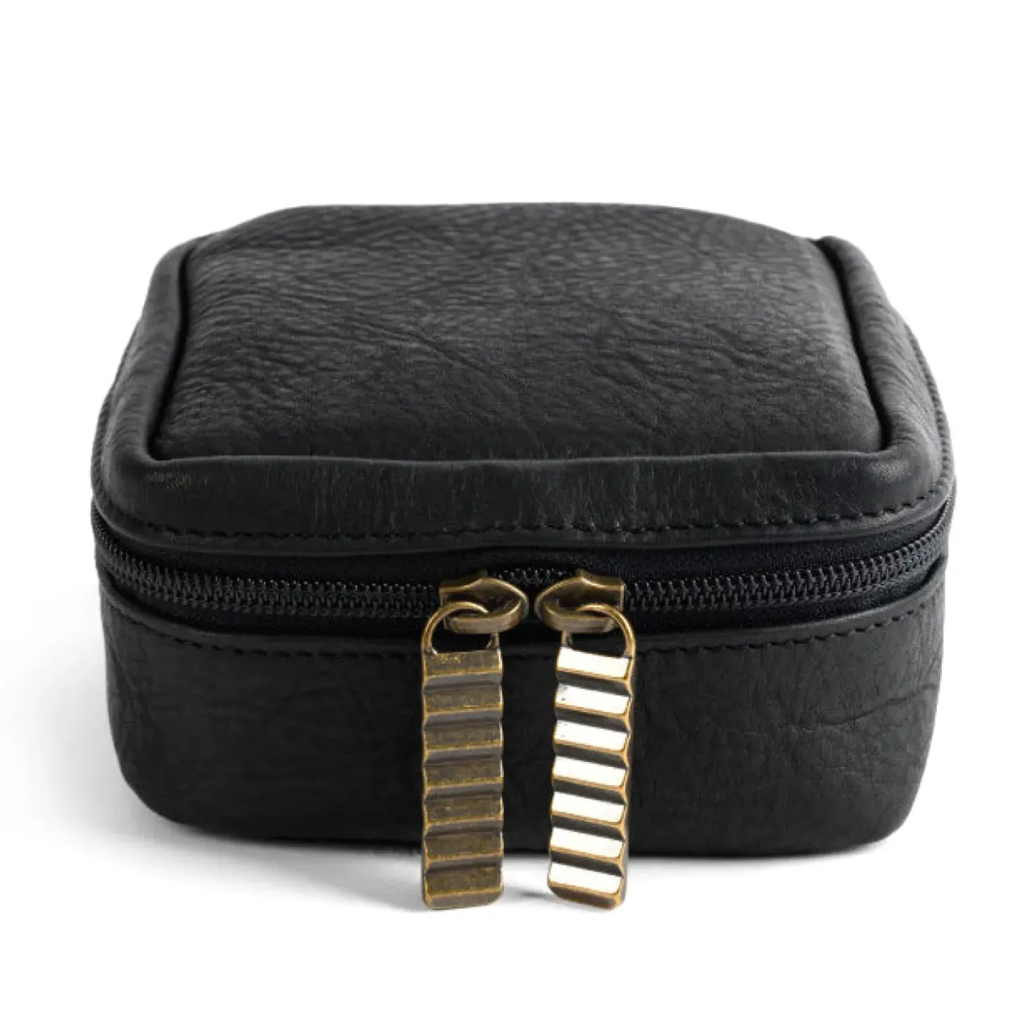 Moore & Giles TRAVEL POUCH LARGE SEVEN HILLS BLACK