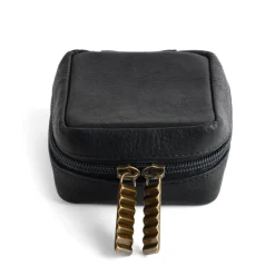 Moore & Giles TRAVEL POUCH MEDIUM SEVEN HILLS BLACK