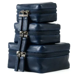 Moore & Giles TRAVEL POUCH SMALL MONT BLANC LARKSPUR