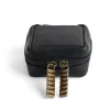 Moore & Giles TRAVEL POUCH SMALL SEVEN HILLS BLACK