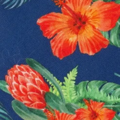 Cufflinks, Inc. Tropical Hibiscus Men's Navy Tie