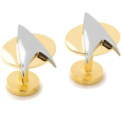 Star Trek Two Tone Delta Shield Cufflinks