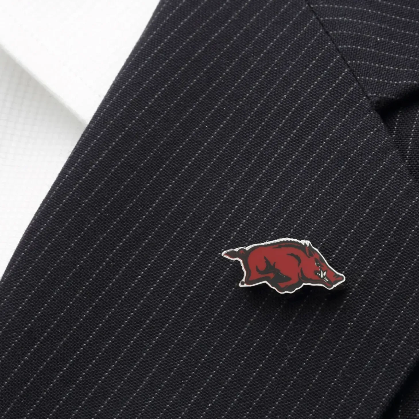 NCAA University of Arkansas Razorbacks Lapel Pin