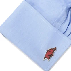 NCAA University of Arkansas Razorback Cufflinks