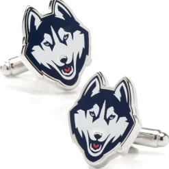 NCAA University of Connecticut Huskies Cufflinks